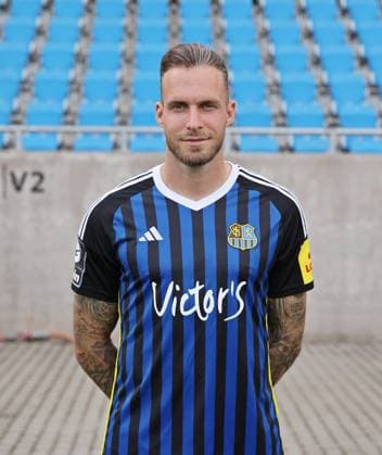 Patrick Schmidt; 1. FC Saarbrücken; 3. Liga, Porträttermin 2023 2024 Saarbrücken Ludwigsparkstadion Saarland Deutschland (DE)