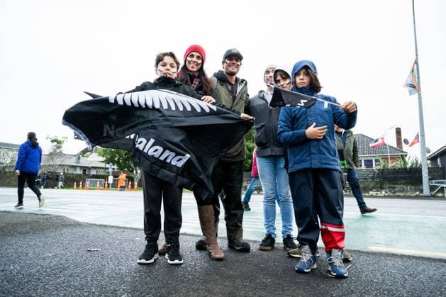 230720 Fans of New Zealand ahead of the FIFA Women s World Cup football match between New Zealand and Norway on July 20, 2023 in Auckland. Photo: Mathias Bergeld BILDBYRAN kod MB VG0487 bbeng fotball fotboll football norge norway a kvinner dam fotbolls-vm fotball vm kvinner världsmästerskap verdensmesterskap vm fifa womens world cup day 1 nya zeeland new zealand publik *** 230720 Fans of New Zealand ahead of the FIFA Women s World Cup soccer match between New Zealand and Norway on July 20, 2023 in Auckland Photo Mathias Bergeld BILDBYRAN code MB VG0487 bbeng fotboll fotboll norge norway a kvinner dam fotbolls vm fotboll vm kvinnor verdensmästerskap verdensmesterskap vm fifa womens world cup day 1 nya zeeland new zealand publik  Copyright: MATHIASxBERGELD BB230720MB021