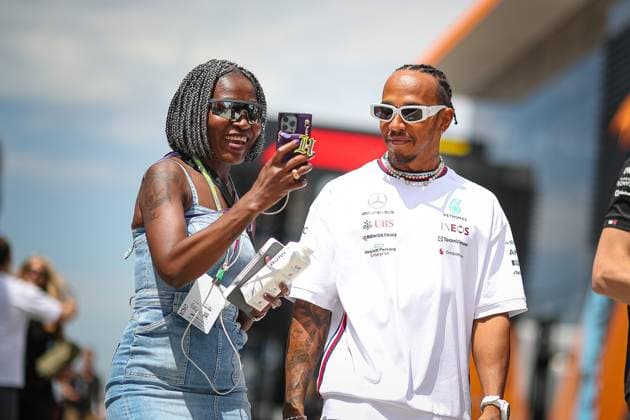 44 Lewis Hamilton, (GRB) AMG Mercedes Ineos during the Hungarian GP, Budapest 20-23 July 2023 at the Hungaroring, Formula 1 World Championship, WM, Weltmeisterschaft 2023.  Copyright: xFedericoxBasile IPAx xipa-agencyx xFedericoxBasile IPAx 0 IPA_IPA39315438