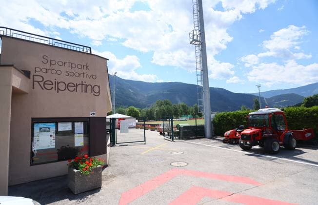 RB Leipzig - Italien Trainingslager Bruneck, 20.07.2023, Sportpark Reiperting Reischach, Fussball, RB Leipzig (GER Bundesliga) Trainingslager in Südtirol Italien , Im Bild: Stadionübersicht. ,