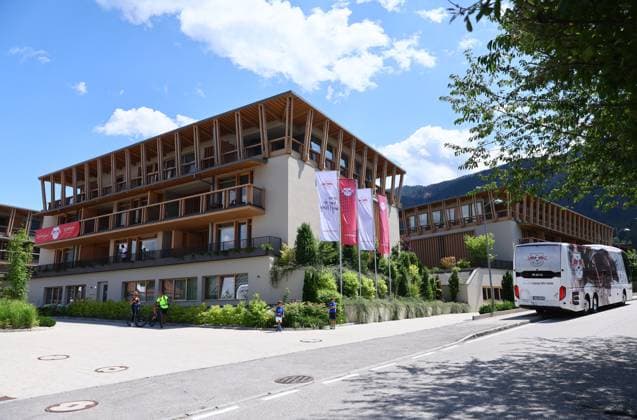 RB Leipzig - Italien Trainingslager Bruneck, 20.07.2023, Falkensteiner Hotel Kronplatz, RB Teamhotel , RB Leipzig (GER) Trainingslager in Südtirol Italien ,