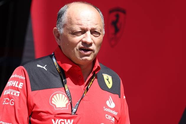 F1 Gran Prix of Hungary Frederic Vasseur, team principal of Scuderia Ferrari in the paddock during previews ahead of the F1 Grand Prix of Hungary. Mogyorod Hungaroring Hungary Copyright: xMarcoxCanonierox