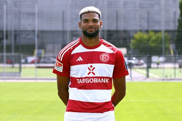Jamil Siebert; Fortuna Düsseldorf, 2.BL, Porträttermin 2023 2024 *** Jamil Siebert Fortuna Düsseldorf, 2 BL, portrait date 2023 2024