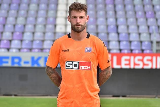 Torwart Philipp Kühn Kuehn; VfL Osnabrück; 2.BL, Porträttermin 2023 2024