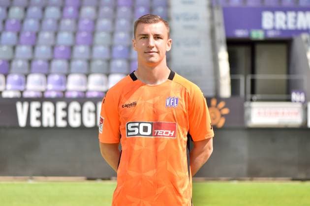 Torwart Daniel Adamczyk; VfL Osnabrück; 2.BL, Porträttermin 2023 2024