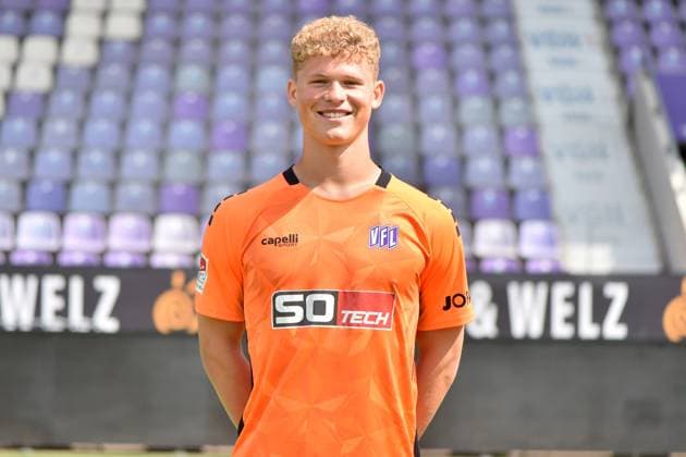 Torwart Luca Böggemann Boeggemann; VfL Osnabrück; 2.BL, Porträttermin 2023 2024