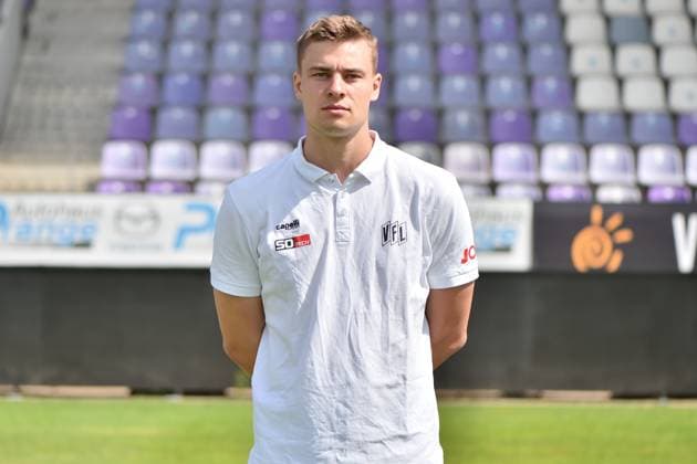 Reha-Trainer Tim Schütte Schuette; VfL Osnabrück; 2.BL, Porträttermin 2023 2024