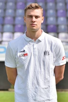 Reha-Trainer Tim Schütte Schuette; VfL Osnabrück; 2.BL, Porträttermin 2023 2024