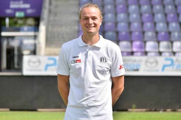 Athletik-Trainer Mathis Beckmann; VfL Osnabrück; 2.BL, Porträttermin 2023 2024