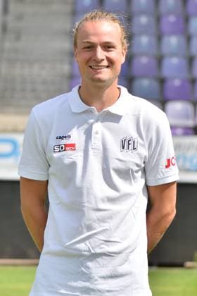 Athletik-Trainer Mathis Beckmann; VfL Osnabrück; 2.BL, Porträttermin 2023 2024