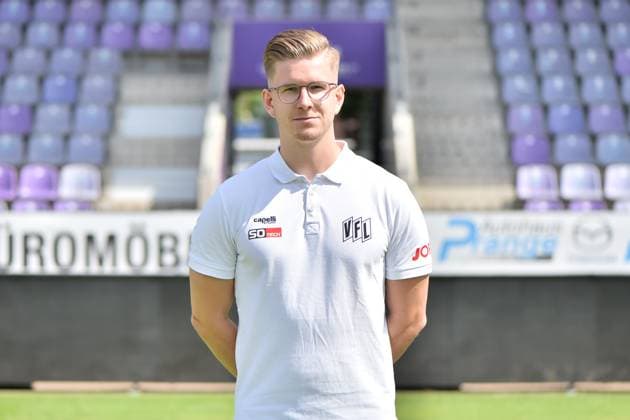 Physiotherapeut Jannik Weber; VfL Osnabrück; 2.BL, Porträttermin 2023 2024