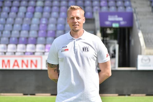 Torwart-Trainer Marcel Höttecke Hoettecke; VfL Osnabrück; 2.BL, Porträttermin 2023 2024