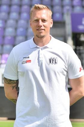 Torwart-Trainer Marcel Höttecke Hoettecke; VfL Osnabrück; 2.BL, Porträttermin 2023 2024