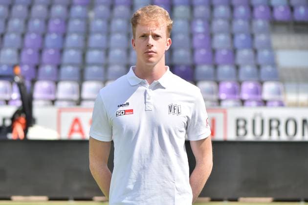 Teammanager Leon Seelhöfer Seelhoefer; VfL Osnabrück; 2.BL, Porträttermin 2023 2024