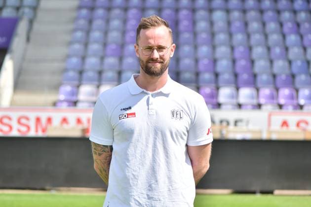 Physiotherapeut Sebastian Schwermann; VfL Osnabrück; 2.BL, Porträttermin 2023 2024