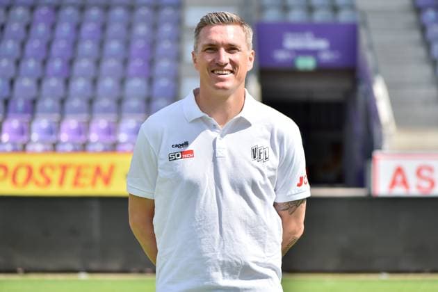 Trainer Tobias Schweinsteiger; VfL Osnabrück; 2.BL, Porträttermin 2023 2024
