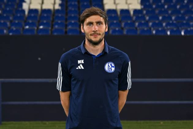 Co Trainer Matthias Kreutzer; FC Schalke 04; 2.BL, Porträttermin 2023 2024 Gelsenkirchen Nordrhein-Westfalen Deutschland