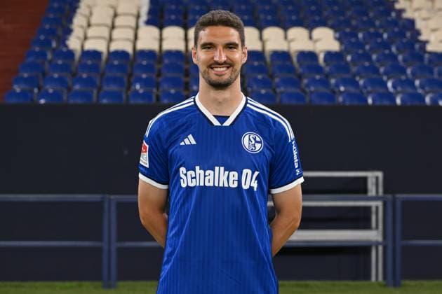 Marcin Kaminski; FC Schalke 04; 2.BL, Porträttermin 2023 2024 Gelsenkirchen Nordrhein-Westfalen Deutschland