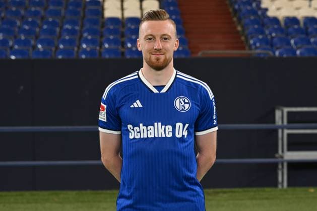 Tobias Mohr; FC Schalke 04; 2.BL, Porträttermin 2023 2024 Gelsenkirchen Nordrhein-Westfalen Deutschland