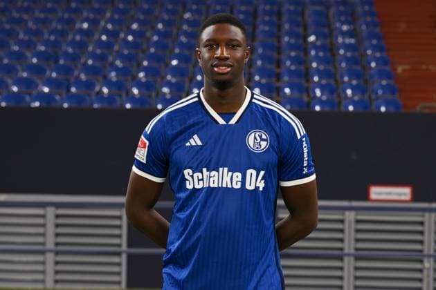 Ibrahima Cisse; FC Schalke 04; 2.BL, Porträttermin 2023 2024 Gelsenkirchen Nordrhein-Westfalen Deutschland