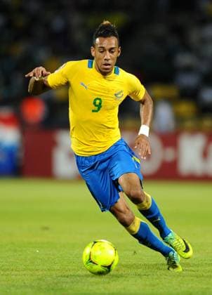 2012 African Cup of Nations, Gabon Vs Tunisia Gabon s Pierre Aubameyang during the 2012 African Cup of Nations soccer match, Gabon Vs Tunisia at Franceville Stadium in Franceville, Gabon on January 31, 2012. Gabon won 1-0. Photo by ABACAPRESS.COM Franceville Gabon  Copyright: xABACAx 306725_031 ABACAx 306725_031
