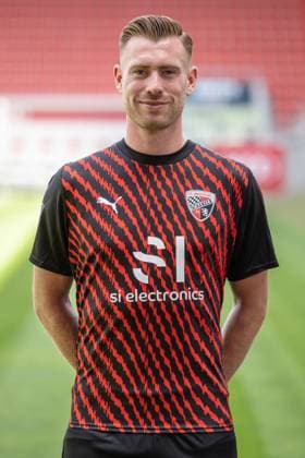 Jannik Mause (7, FCI) ; FC Ingolstadt 04; 3.Liga, Porträttermin 2023 2024 3. Liga - FC Ingolstadt 04 Saison 2023 2024 Portrait