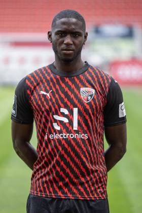 Daouda Beleme (9, FCI); FC Ingolstadt 04; 3.Liga, Porträttermin 2023 2024 3. Liga - FC Ingolstadt 04 Saison 2023 2024 Portrait