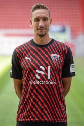 Tobias Schröck (21, FCI); FC Ingolstadt 04; 3.Liga, Porträttermin 2023 2024 3. Liga - FC Ingolstadt 04 Saison 2023 2024 Portrait