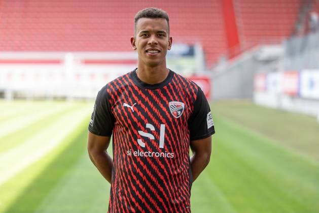 Marcel Costly (22, FCI) ; FC Ingolstadt 04; 3.Liga, Porträttermin 2023 2024 3. Liga - FC Ingolstadt 04 Saison 2023 2024 Portrait