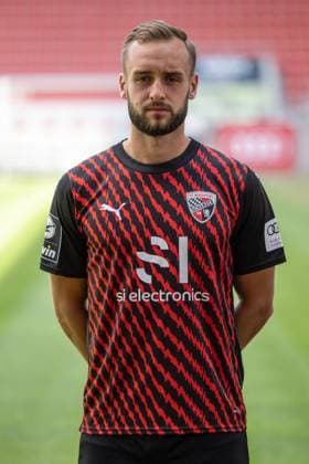 David Kopacz (29, FCI) ; FC Ingolstadt 04; 3.Liga, Porträttermin 2023 2024 3. Liga - FC Ingolstadt 04 Saison 2023 2024 Portrait