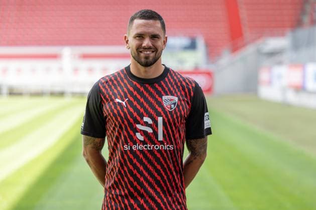 Pascal Testroet (37, FCI); FC Ingolstadt 04; 3.Liga, Porträttermin 2023 2024 3. Liga - FC Ingolstadt 04 Saison 2023 2024 Portrait