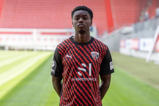 Bryang Kayo (48, FCI); FC Ingolstadt 04; 3.Liga, Porträttermin 2023 2024 3. Liga - FC Ingolstadt 04 Saison 2023 2024 Portrait