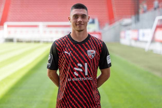 Felix Keidel (43, FCI); FC Ingolstadt 04; 3.Liga, Porträttermin 2023 2024 3. Liga - FC Ingolstadt 04 Saison 2023 2024 Portrait