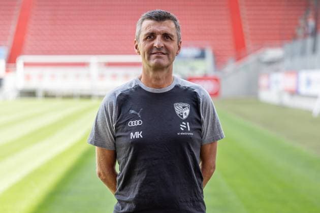 Cheftrainer Michael Köllner (FCI); FC Ingolstadt 04; 3.Liga, Porträttermin 2023 2024 3. Liga - FC Ingolstadt 04 Saison 2023 2024 Portrait