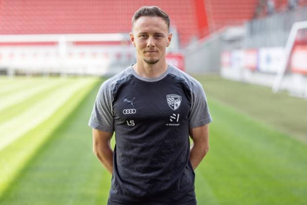 Athletik-Trainer Luca Schuster (FCI); FC Ingolstadt 04; 3.Liga, Porträttermin 2023 2024 3. Liga - FC Ingolstadt 04 Saison 2023 2024 Portrait