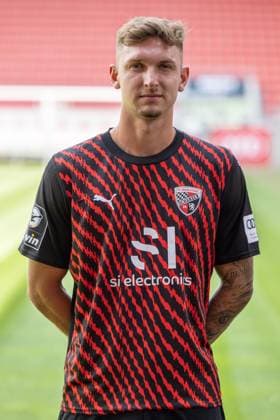 Julian Kügel (31, FCI); FC Ingolstadt 04; 3.Liga, Porträttermin 2023 2024 3. Liga - FC Ingolstadt 04 Saison 2023 2024 Portrait