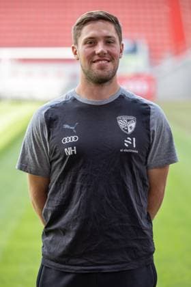 Nico Hurst Videoanalyse; FC Ingolstadt 04; 3.Liga, Porträttermin 2023 2024 3. Liga - FC Ingolstadt 04 Saison 2023 2024 Portrait