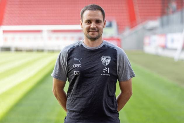 Physio Dominik Dürrschmidt; FC Ingolstadt 04; 3.Liga, Porträttermin 2023 2024 3. Liga - FC Ingolstadt 04 Saison 2023 2024 Portrait