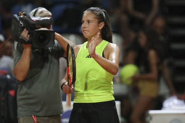 Tennis Internationals - WTA, Tennis Damen 250 Palermo Ladies Open Daria Kasatkina wins against Tatiana Prozorova at the Palermo Open Ladies WTA 250 during WTA 250 Palermo Ladies Open, Tennis Internationals in Palermo, Italy, July 20 2023 Palermo Italy  Copyright: xIPAxSport ABACAx BRIPASport20230720_301 IPAxSport ABACAx BRIPASport20230720_301