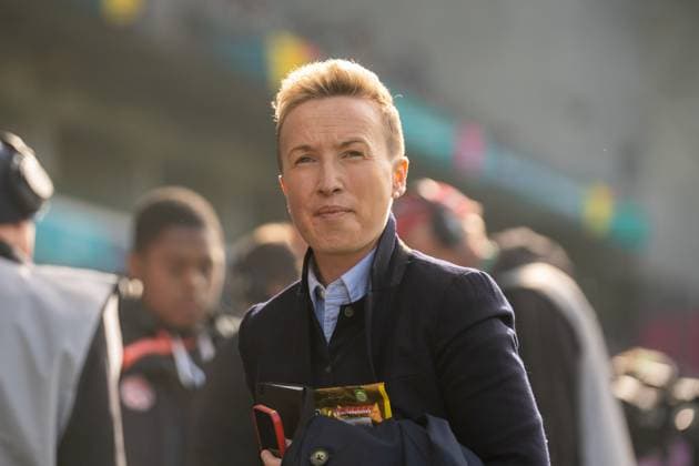 Melbourne, Australia, July 21st 2023: Head Coach of Canada Bev Priestman walks on the pitch during the 2023 FIFA Womens World Cup football match between Nigeria and Canada at Melbourne Rectangular Stadium in Melbourne, Australia. (Noe Llamas SPP) Copyright: xNoexLlamasx xSPPx spp-en-NoLlSp-20230721-NOE00153