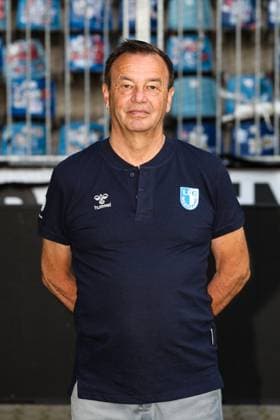 Geschäftsführer Sport Otmar Schork (1. FC Magdeburg) - 2. Fussball Bundesliga Portraittermin 2023 2024 offizieller Fototermin 1. FC Magdeburg in der MDCC Arena in Magdeburg - Porträt, Portrait,Einzelbild,Deutschland, Fussball, Maenner,GER,20.07.2023