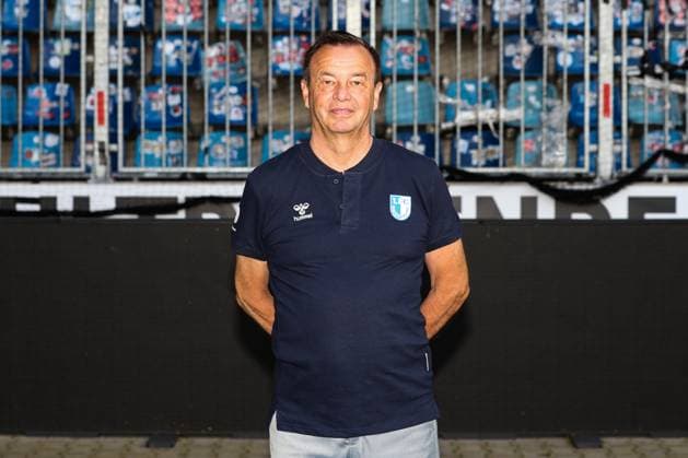 Geschäftsführer Sport Otmar Schork (1. FC Magdeburg) - 2. Fussball Bundesliga Portraittermin 2023 2024 offizieller Fototermin 1. FC Magdeburg in der MDCC Arena in Magdeburg - Porträt, Portrait,Einzelbild,Deutschland, Fussball, Maenner,GER,20.07.2023