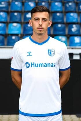 Stefan Korsch (1. FC Magdeburg,35) - 2. Fussball Bundesliga Portraittermin 2023 2024 offizieller Fototermin 1. FC Magdeburg in der MDCC Arena in Magdeburg - Porträt, Portrait,Einzelbild,Deutschland, Fussball, Maenner,GER,20.07.2023