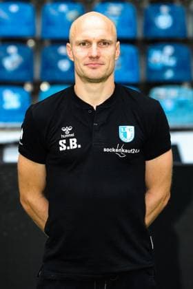 Co-Trainer Silvio Bankert (1. FC Magdeburg) - 2. Fussball Bundesliga Portraittermin 2023 2024 offizieller Fototermin 1. FC Magdeburg in der MDCC Arena in Magdeburg - Porträt, Portrait,Einzelbild,Deutschland, Fussball, Maenner,GER,20.07.2023