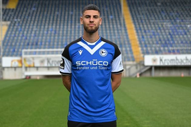 Bielefeld, Schueco Arena, 20.07.23, GER, Herren, DSC Arminia Bielefeld, 3. LIga, Porträttermin 2023-2024 Bild: Gerrit Gohlke; DSC Arminia Bielefeld; 3. Liga, Porträttermin 2023 2024 Only for editorial use! NRW Deutschland