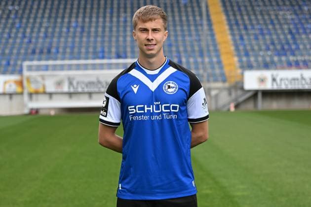Bielefeld, Schueco Arena, 20.07.23, GER, Herren, DSC Arminia Bielefeld, 3. LIga, Porträttermin 2023-2024 Bild: Sam Schreck; DSC Arminia Bielefeld; 3. Liga, Porträttermin 2023 2024 Only for editorial use! NRW Deutschland
