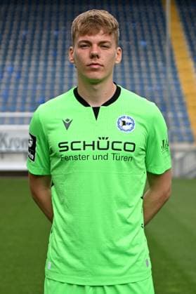 Bielefeld, Schueco Arena, 20.07.23, GER, Herren, DSC Arminia Bielefeld, 3. LIga, Porträttermin 2023-2024 Bild: Torwart Leo Oppermann; DSC Arminia Bielefeld; 3. Liga, Porträttermin 2023 2024 Only for editorial use! NRW Deutschland