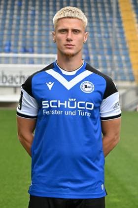 Bielefeld, Schueco Arena, 20.07.23, GER, Herren, DSC Arminia Bielefeld, 3. LIga, Porträttermin 2023-2024 Bild: Louis Oppie; DSC Arminia Bielefeld; 3. Liga, Porträttermin 2023 2024 Only for editorial use! NRW Deutschland