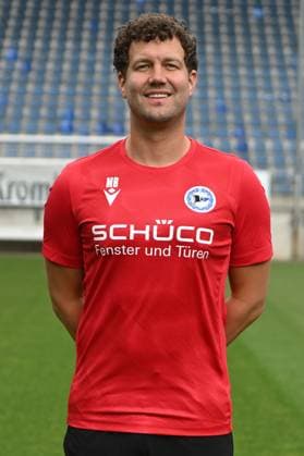 Bielefeld, Schueco Arena, 20.07.23, GER, Herren, DSC Arminia Bielefeld, 3. LIga, Porträttermin 2023-2024 Bild: Mario Bertling (Physiotherapeut); DSC Arminia Bielefeld; 3. Liga, Porträttermin 2023 2024 Only for editorial use! NRW Deutschland