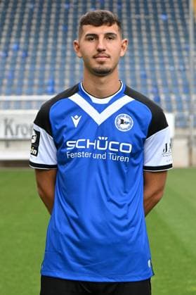 Bielefeld, Schueco Arena, 20.07.23, GER, Herren, DSC Arminia Bielefeld, 3. LIga, Porträttermin 2023-2024 Bild: Semi Belkahia; DSC Arminia Bielefeld; 3. Liga, Porträttermin 2023 2024 Only for editorial use! NRW Deutschland